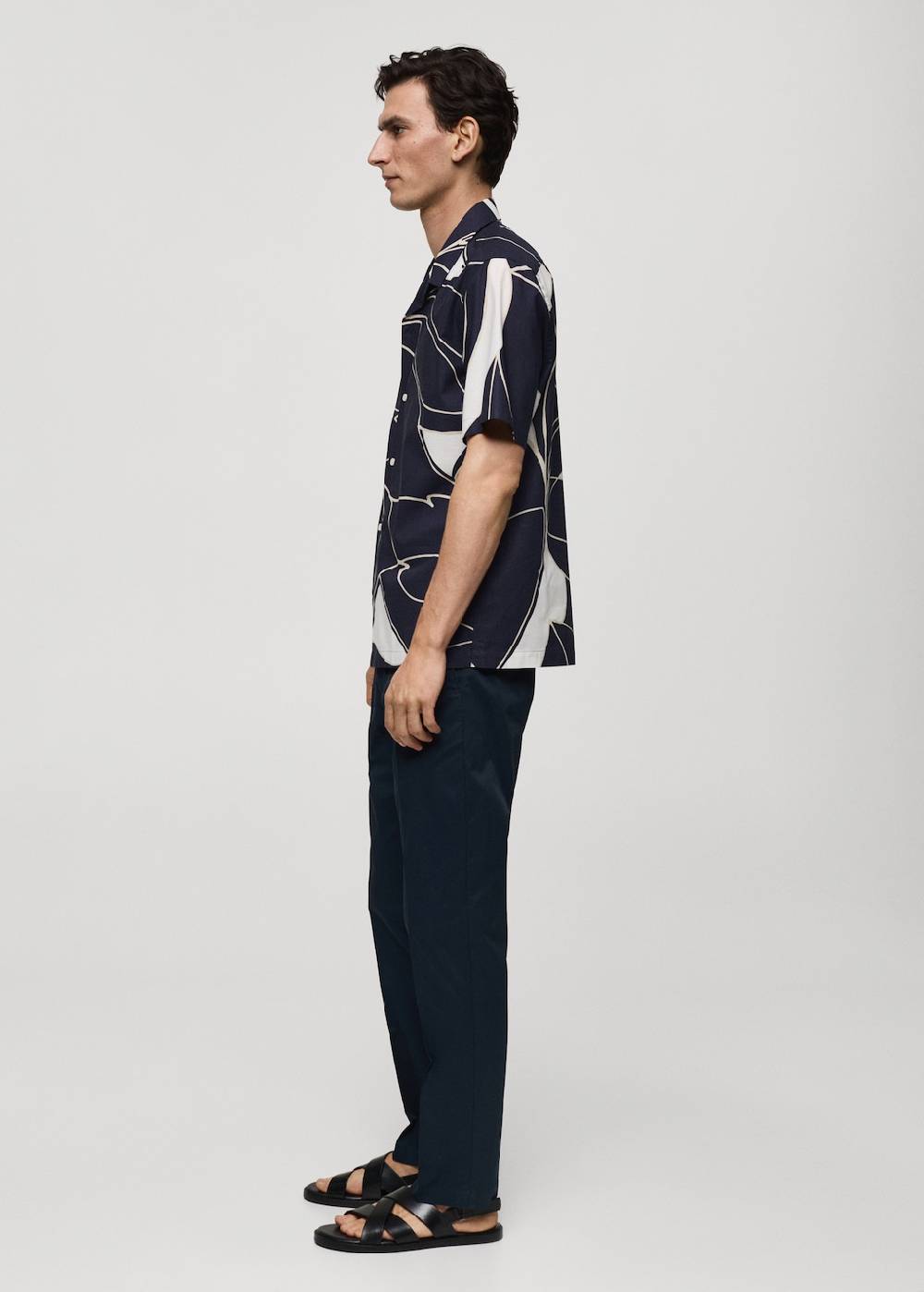 Mango Printhemd Aus 100 % Baumwolle