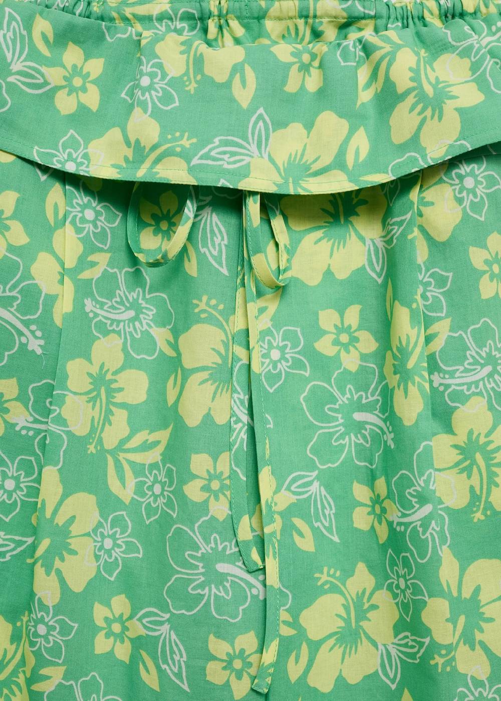 Mango Printhose Mit Umgeschlagenem Bund