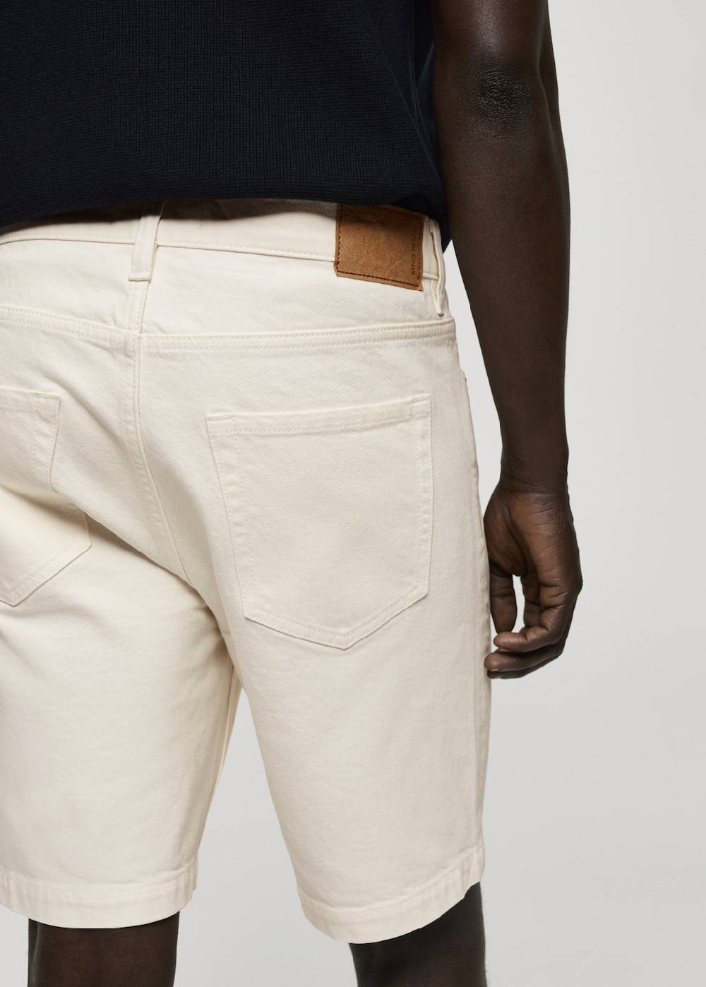 Mango Regular Fit-Bermudashorts Aus Jeans
