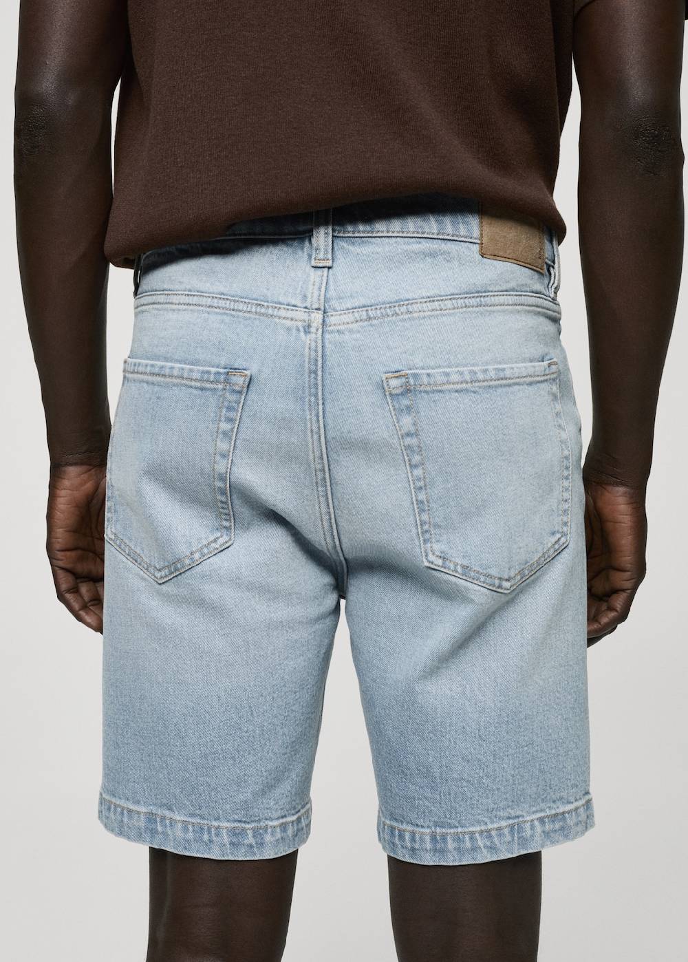 Mango Regular Fit-Bermudashorts Aus Jeans