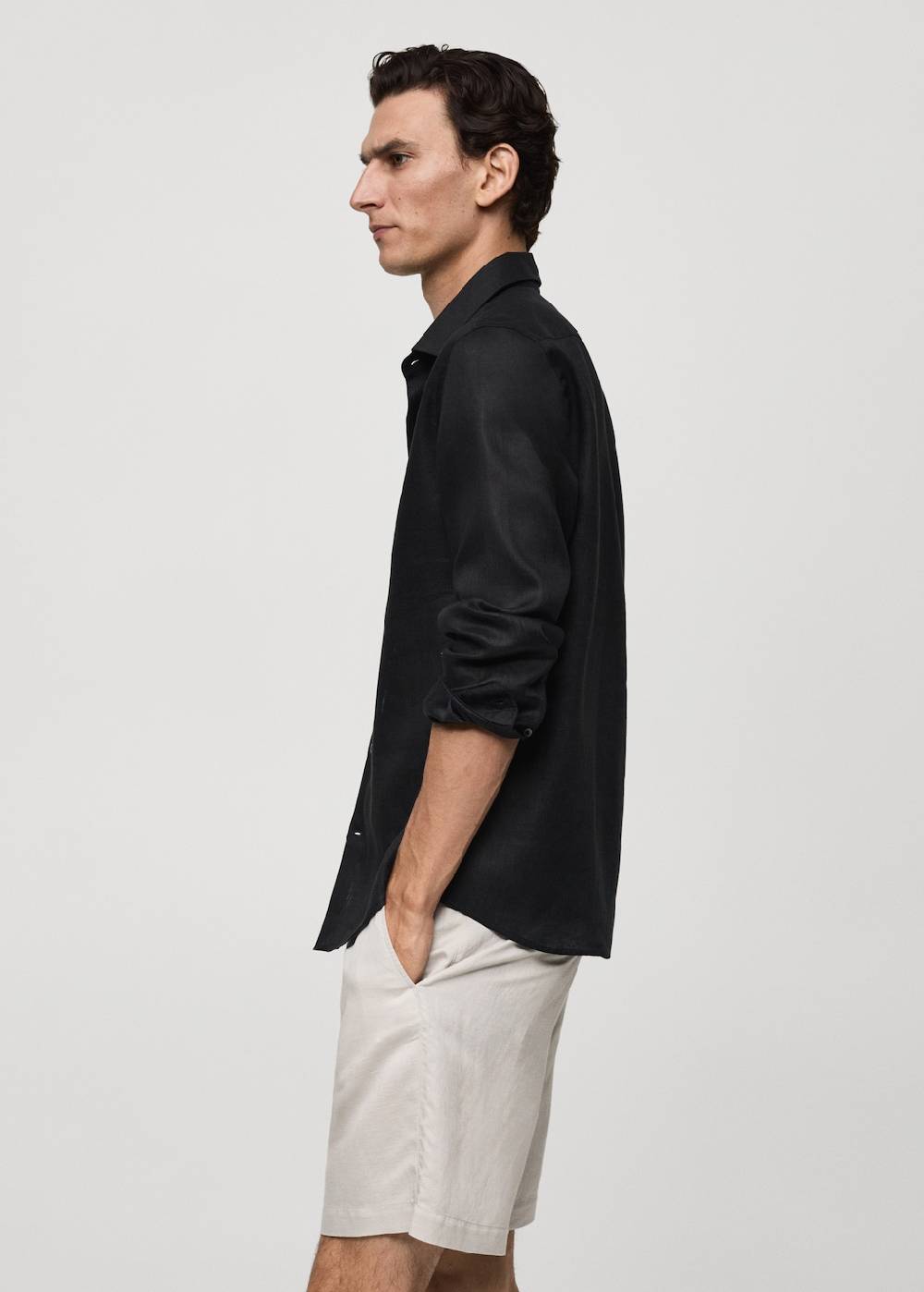 Mango Regular Fit-Hemd Aus 100 % Leinen