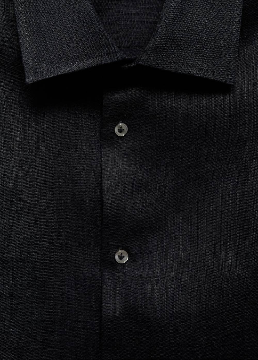 Mango Regular Fit-Hemd Aus 100 % Leinen