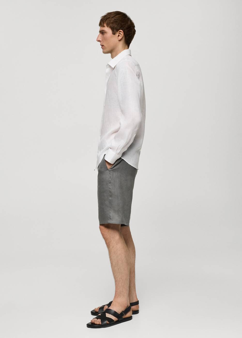 Mango Regular Fit-Hemd Aus 100 % Leinen