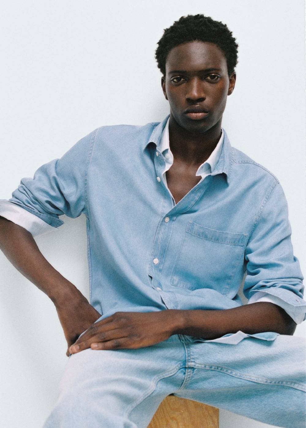 Mango Regular-Fit-Hemd Aus 100 % Tencel