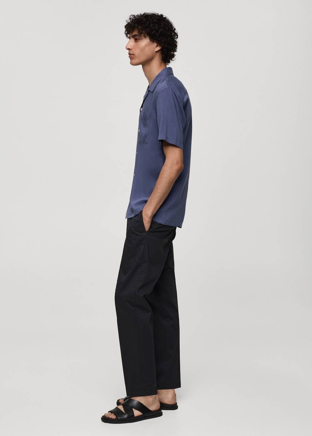 Mango Regular-Fit-Hemd Aus 100 % Tencel