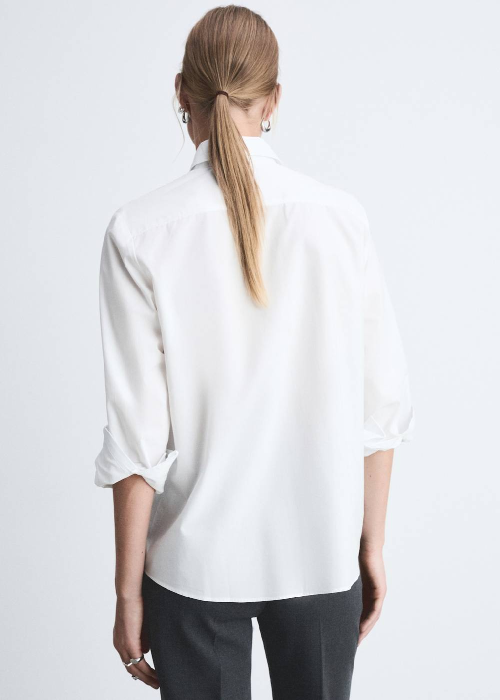 Mango Regular Fit-Hemd Aus Baumwoll-Lycell-Gemisch