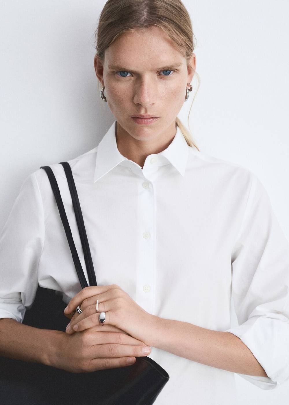 Mango Regular Fit-Hemd Aus Baumwoll-Lycell-Gemisch