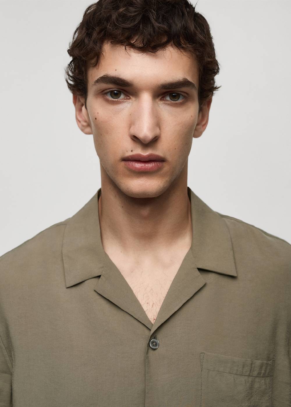 Mango Regular-Fit-Hemd Aus Baumwolle Und Modal