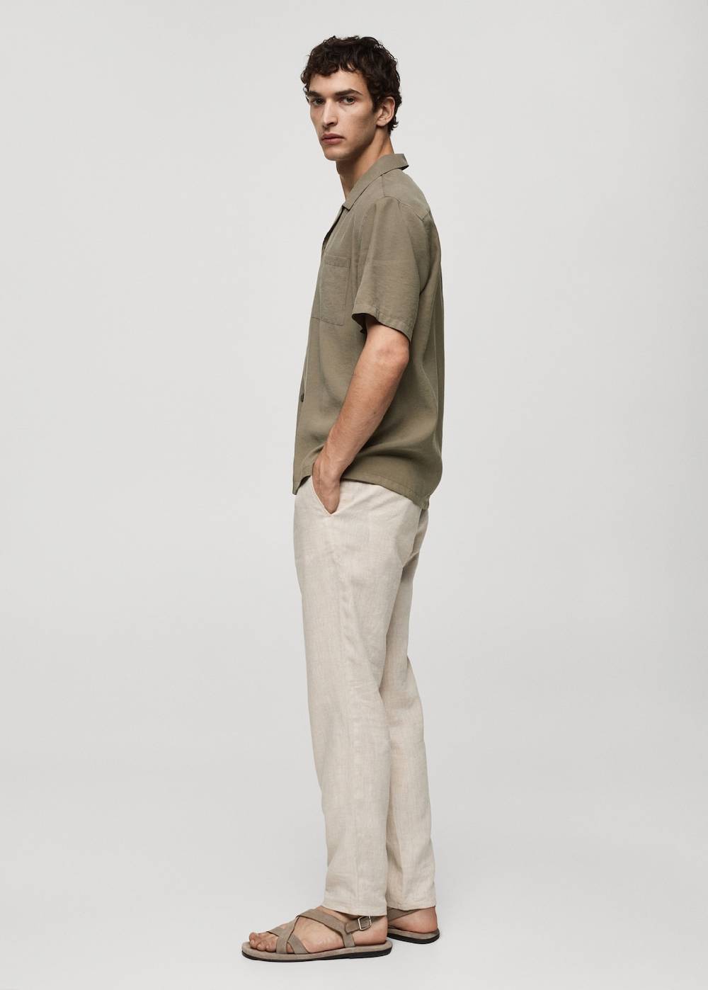 Mango Regular-Fit-Hemd Aus Baumwolle Und Modal