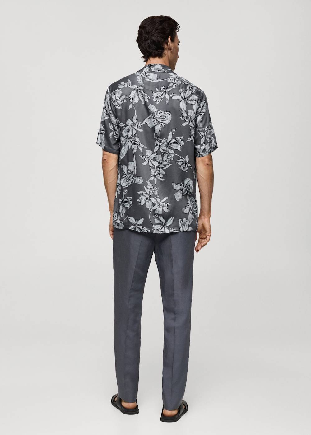 Mango Regular Fit-Hemd Mit Hawaiiprint