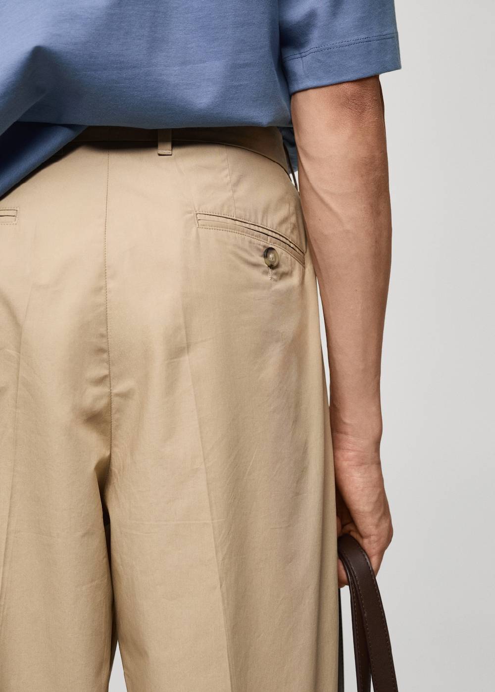 Mango Regular Fit-Hose Aus 100 % Baumwolle