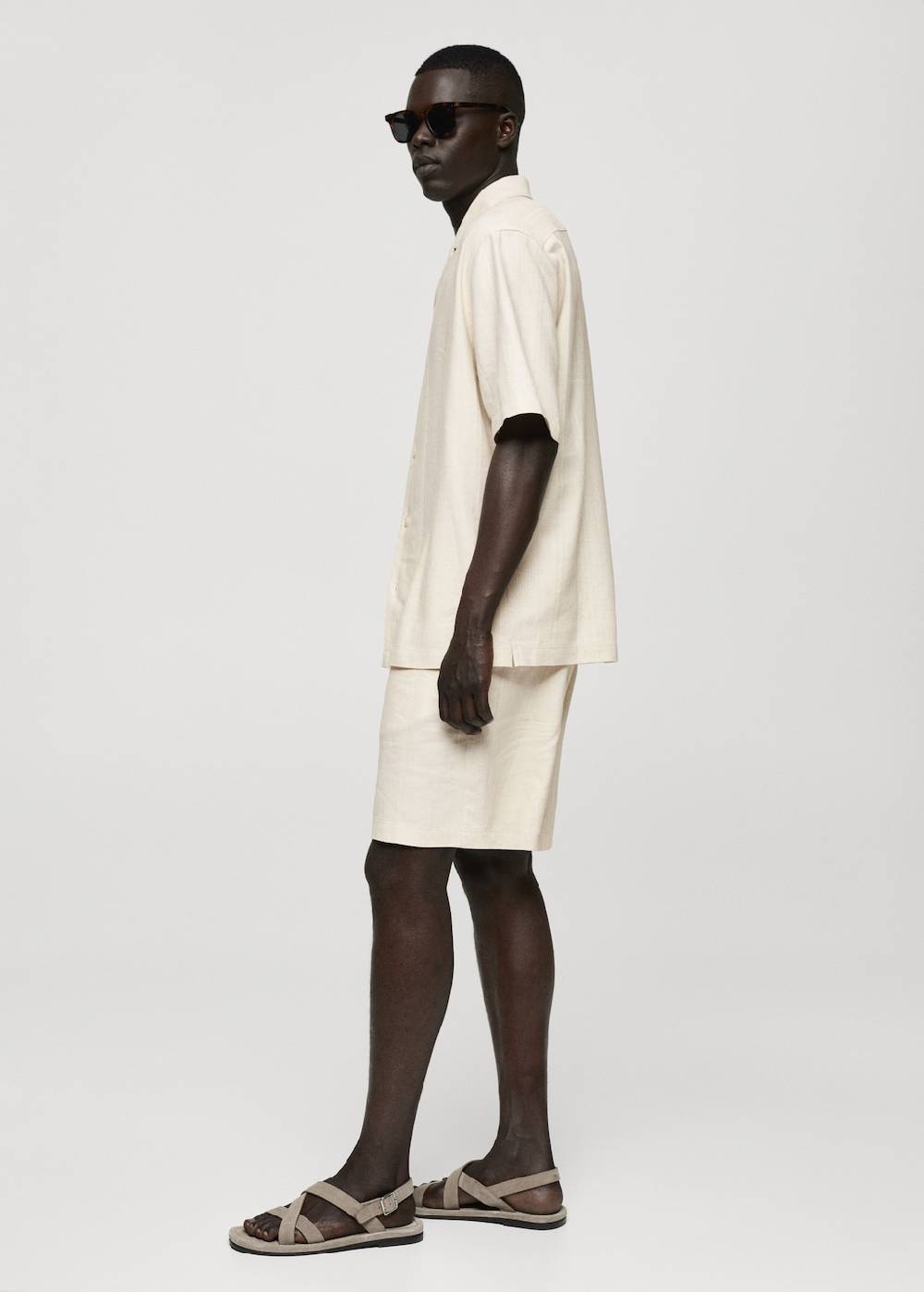 Mango Relaxed-Fit-Hemd Aus Leinengemisch