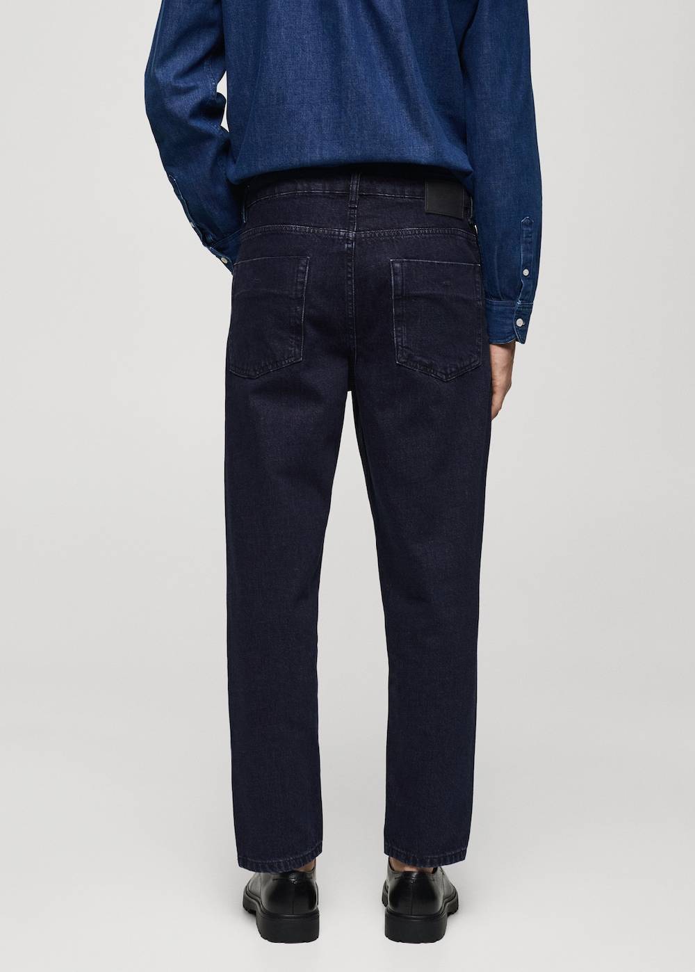 Mango Relaxed Fit-Jeans Mit Dunkler Waschung