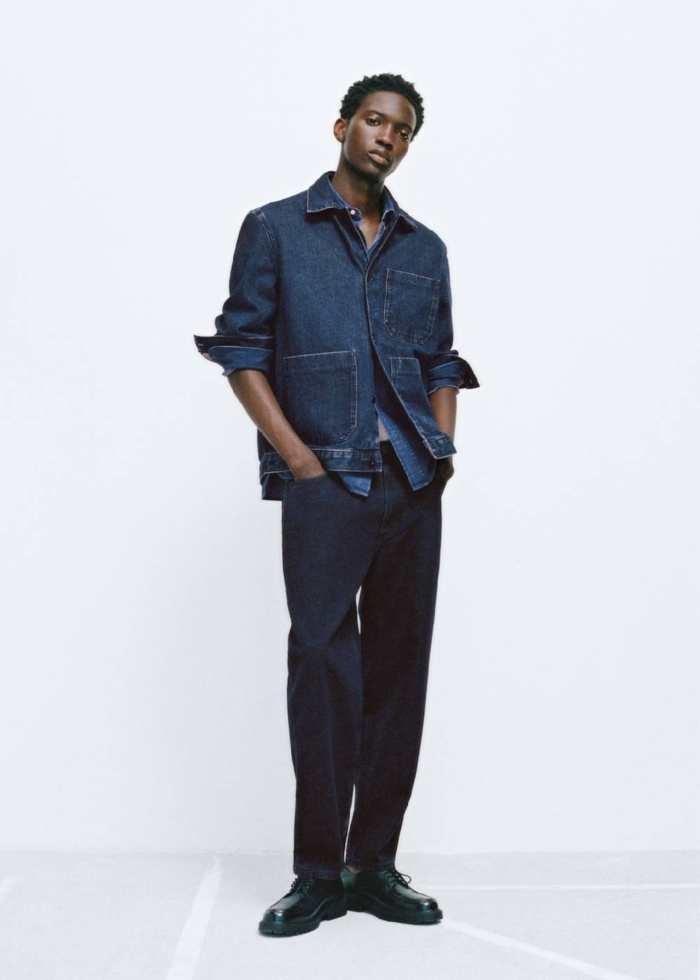 Mango Relaxed Fit-Jeans Mit Dunkler Waschung