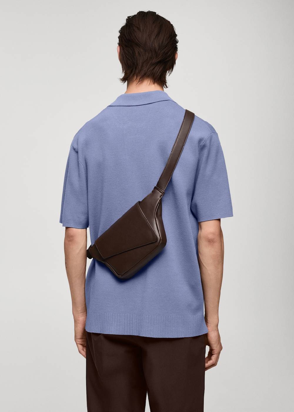 Mango Relaxed-Fit-Strickpoloshirt