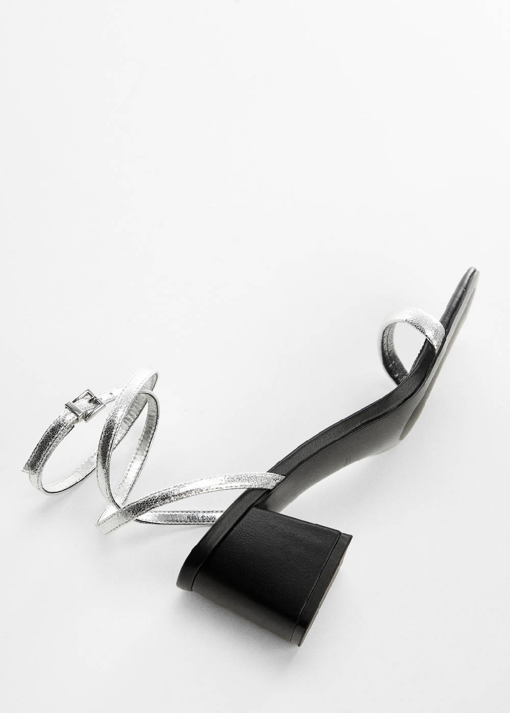 Mango Riemensandale Mit Absatz