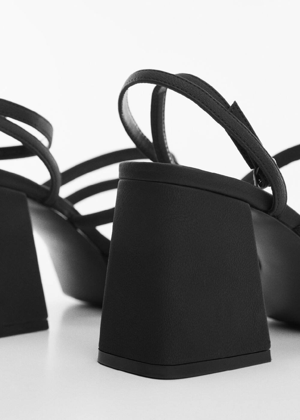 Mango Riemensandale Mit Absatz