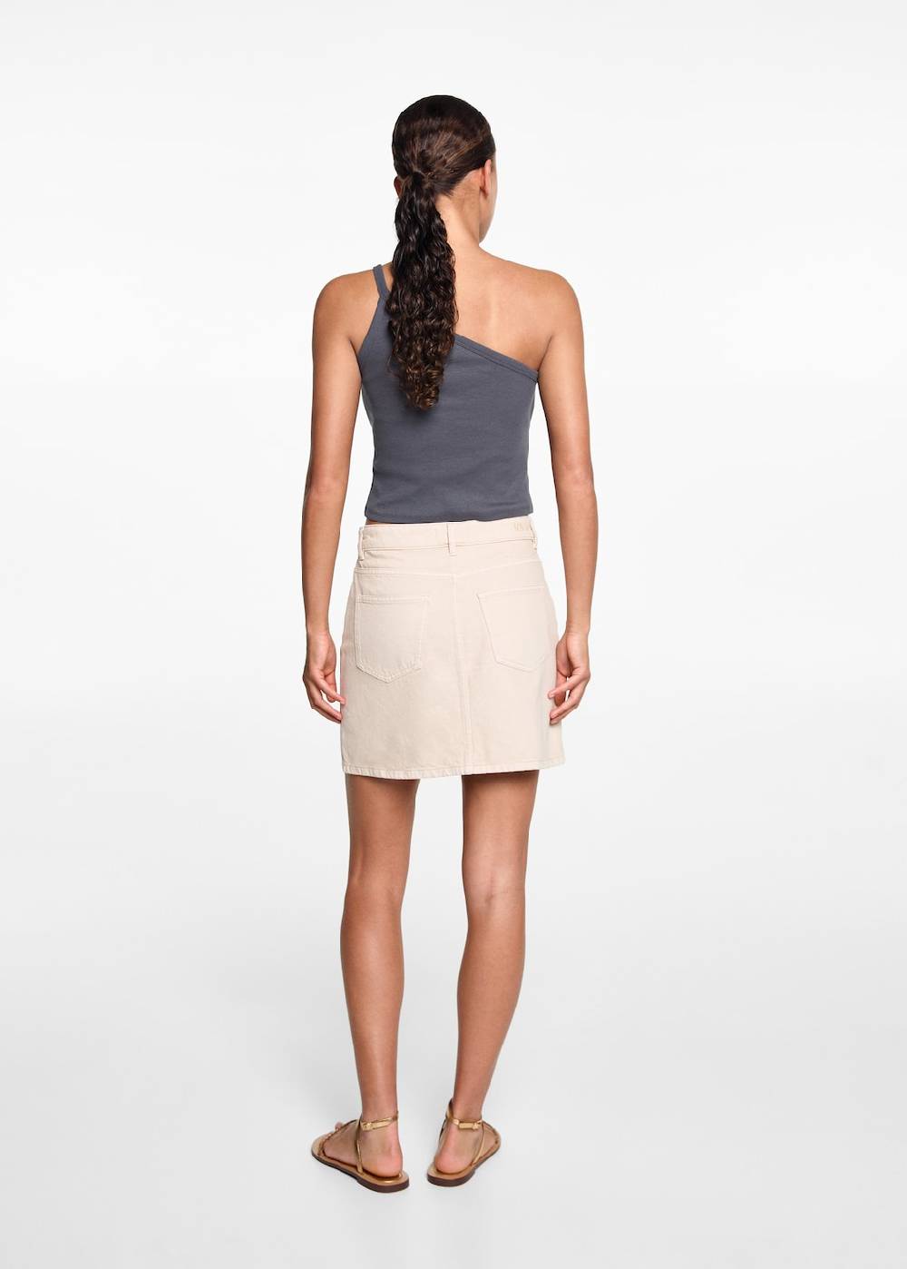 Mango Rock Mit Knöpfen