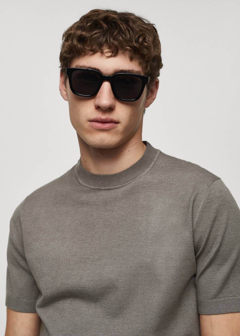 Mango Shirt Aus Feinstrick