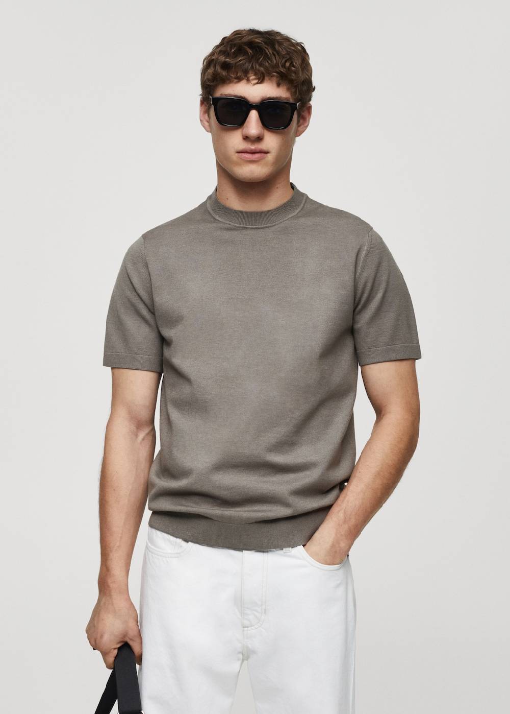 Mango Shirt aus Feinstrick