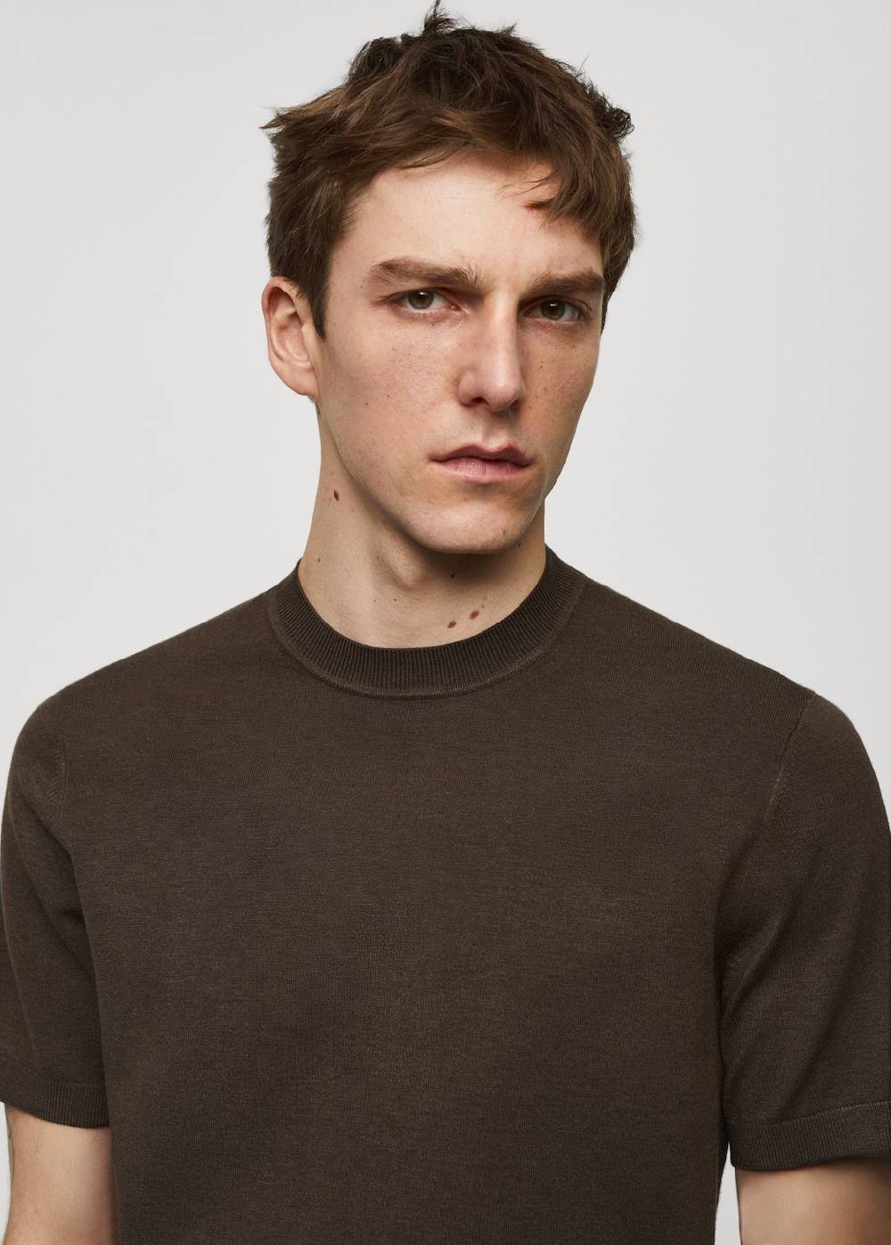 Mango Shirt Aus Feinstrick