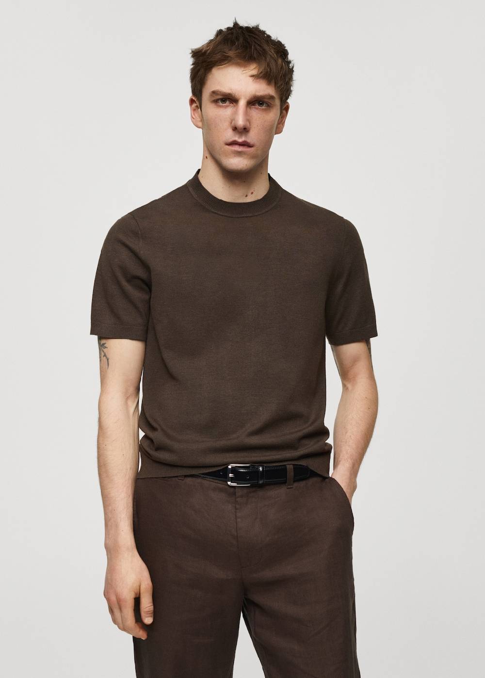 Mango Shirt aus Feinstrick