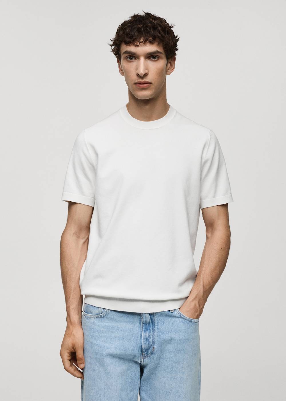 Mango Shirt aus Feinstrick