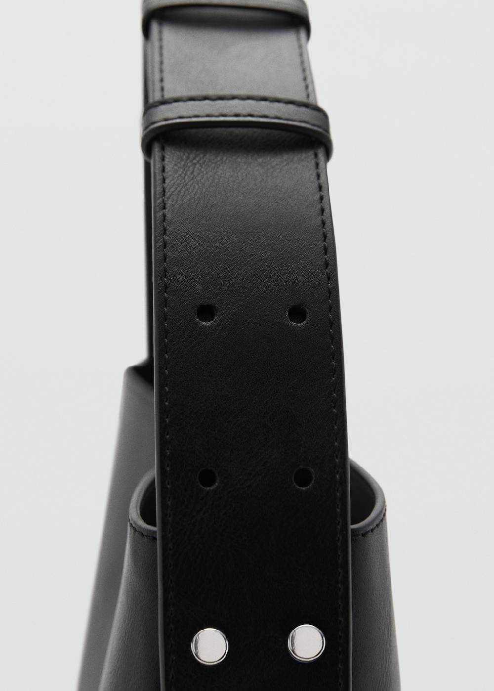 Mango Shopper Bag Mit Kurzem Henkel