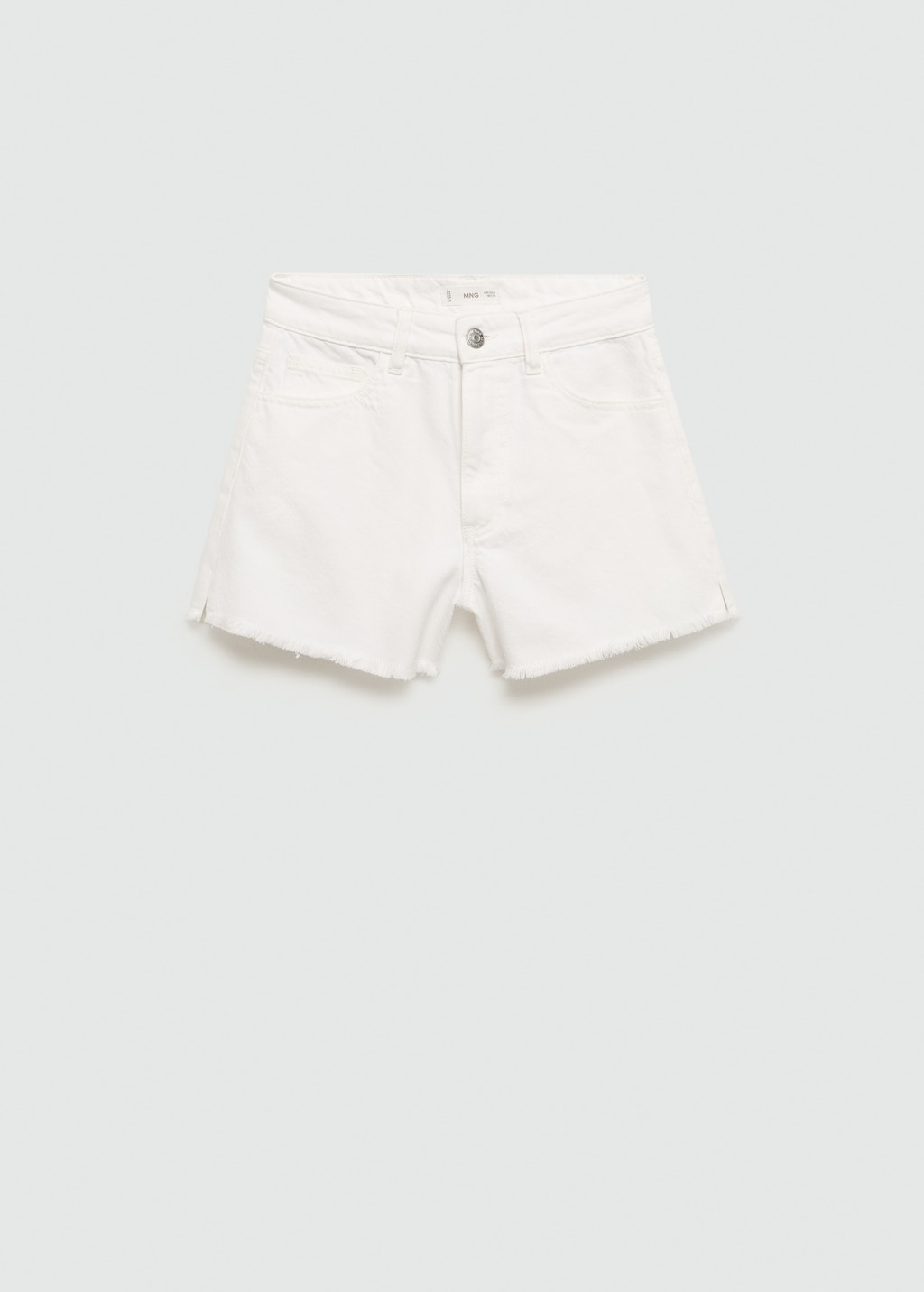Mango Shorts Mit Ausgefranstem Saum
