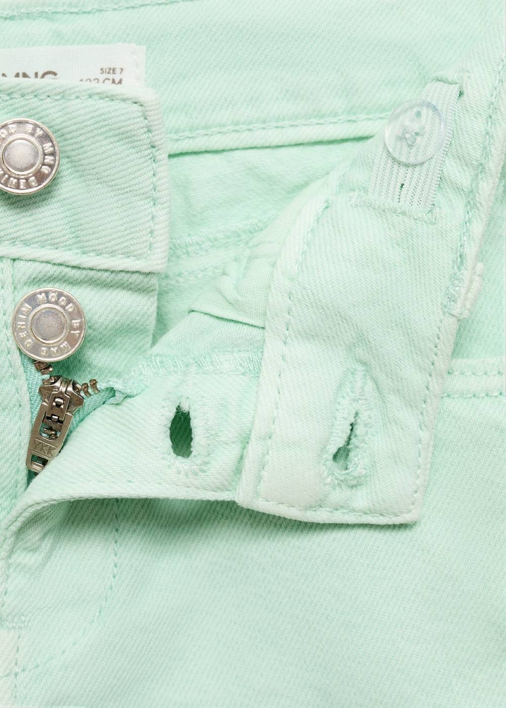 Mango Shorts Mit Ausgefranstem Saum