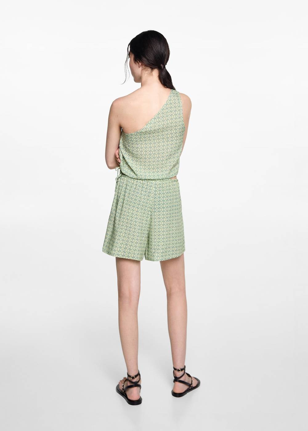 Mango Shorts Mit Geometrischem Print