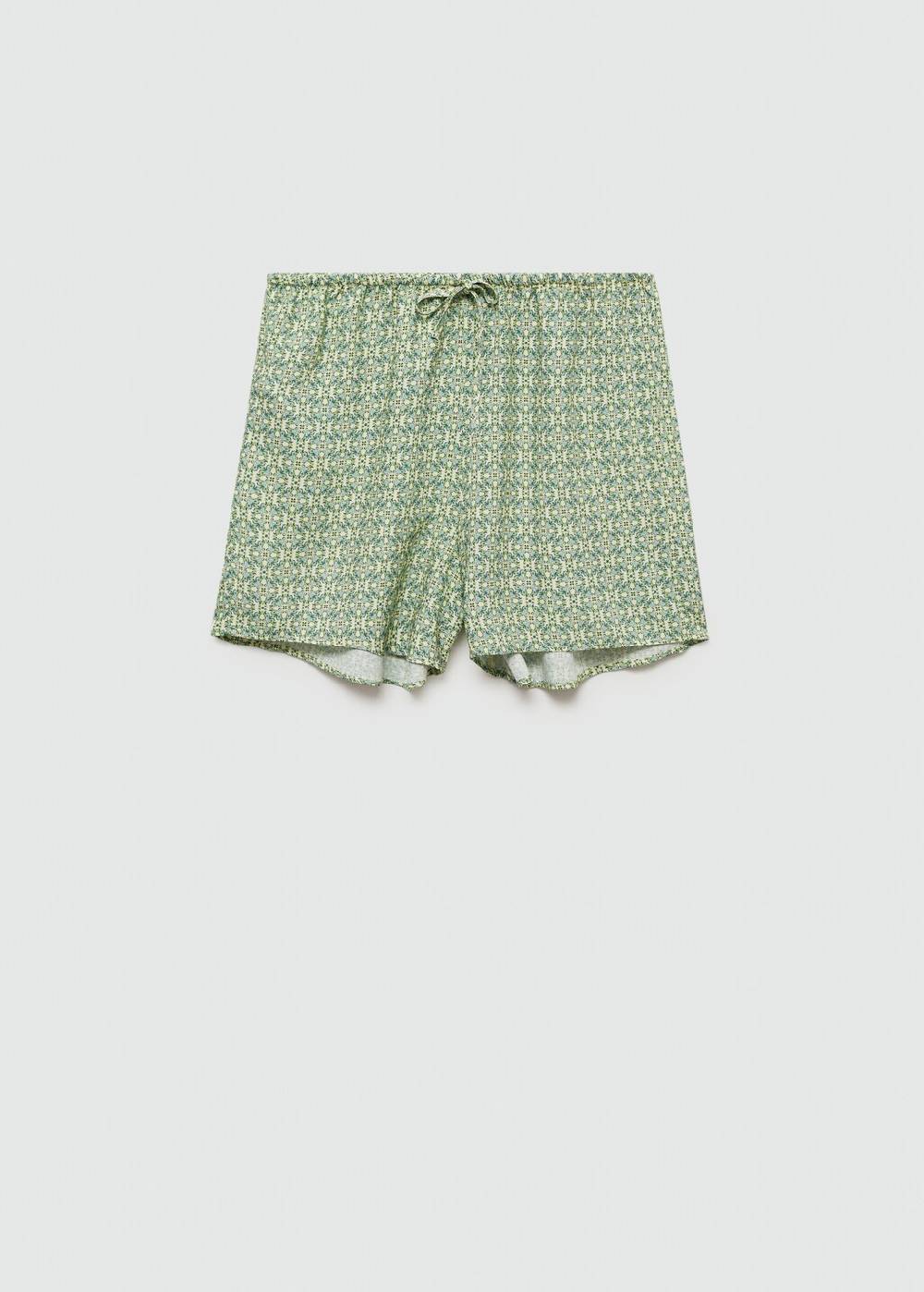 Mango Shorts Mit Geometrischem Print