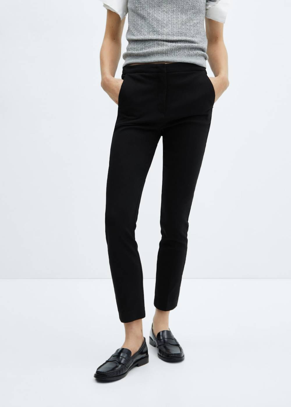Mango Skinny Hose in 7/8-Länge