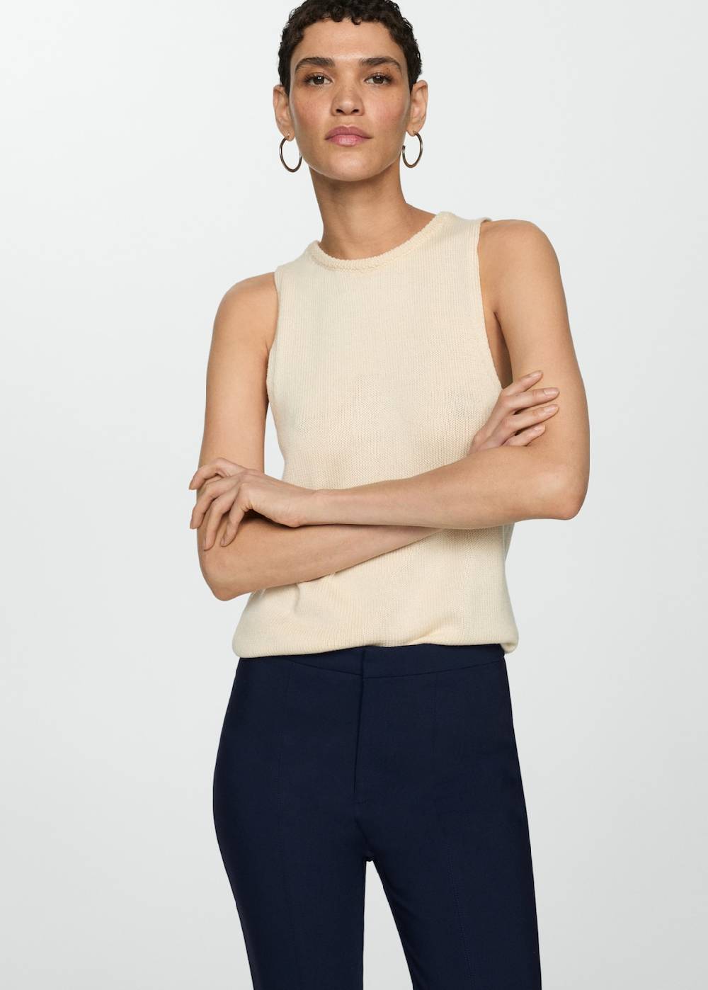 Mango Skinny Hose In 7/8-Länge