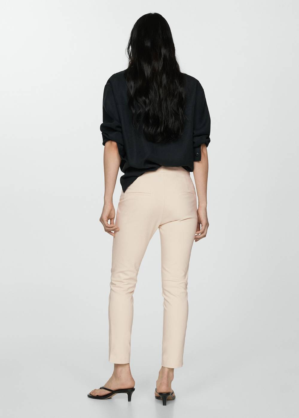 Mango Skinny Hose In 7/8-Länge