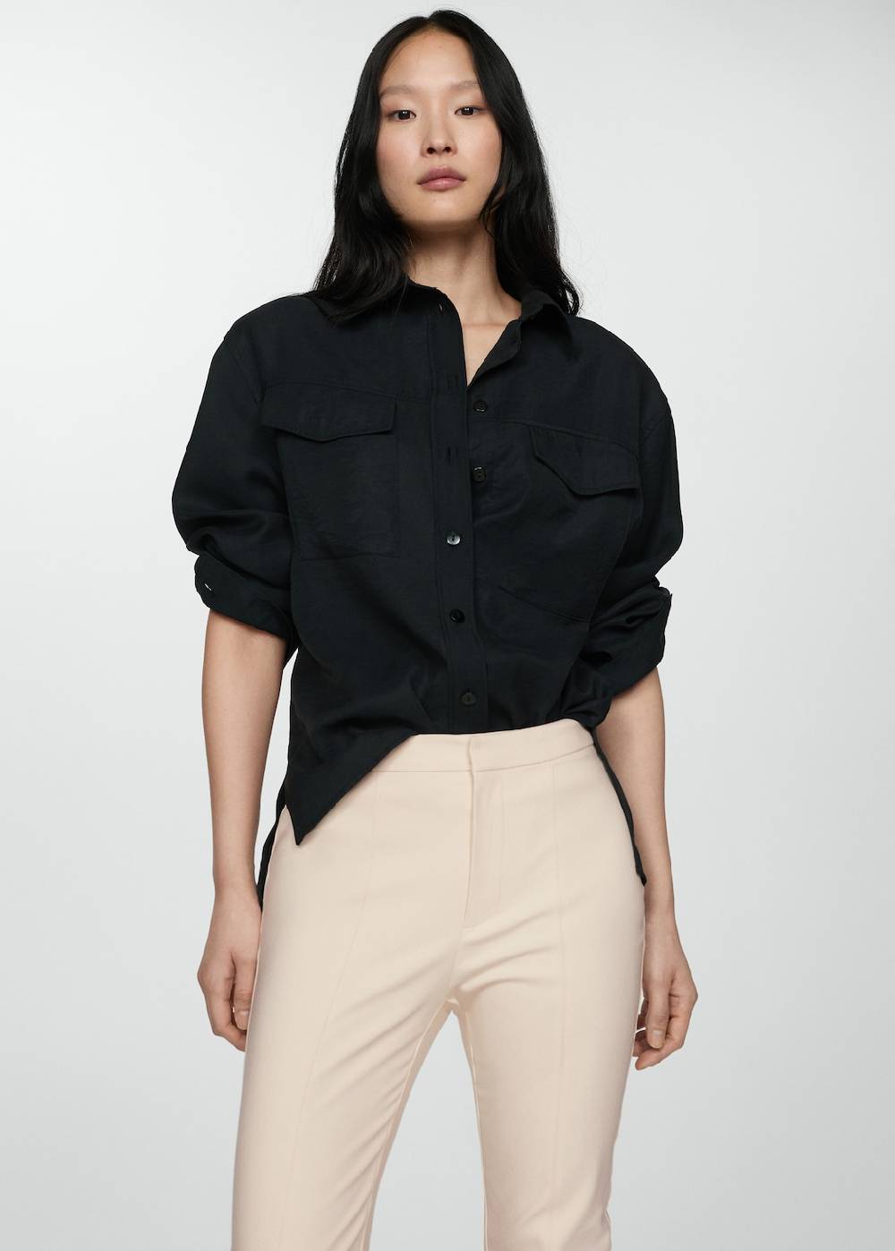 Mango Skinny Hose In 7/8-Länge