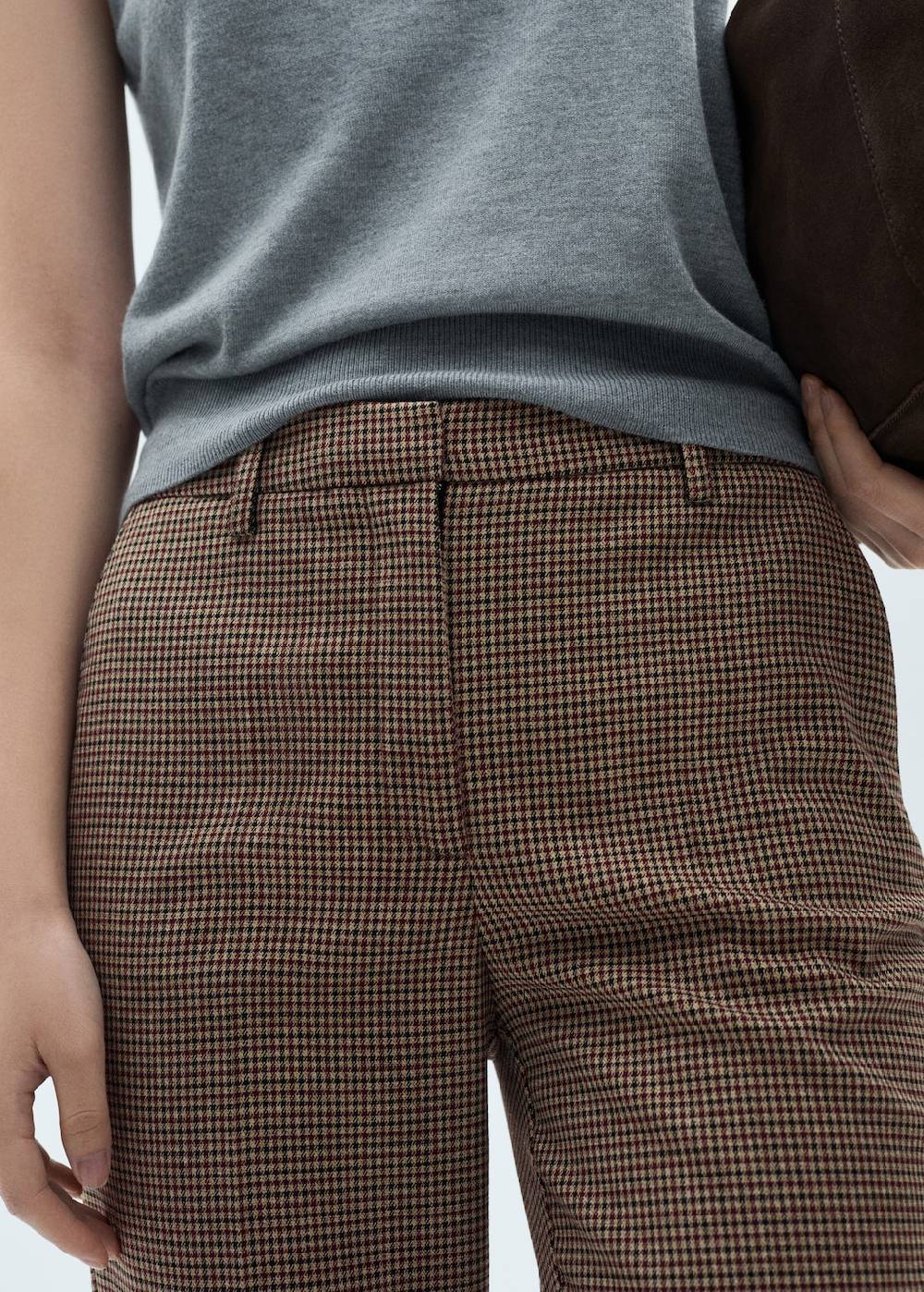 Mango Skinny Hose Mit Mittelhohem Bund