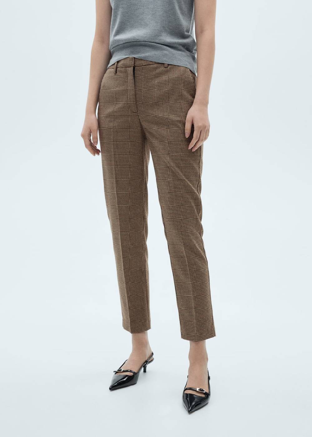 Mango Skinny Hose mit mittelhohem Bund