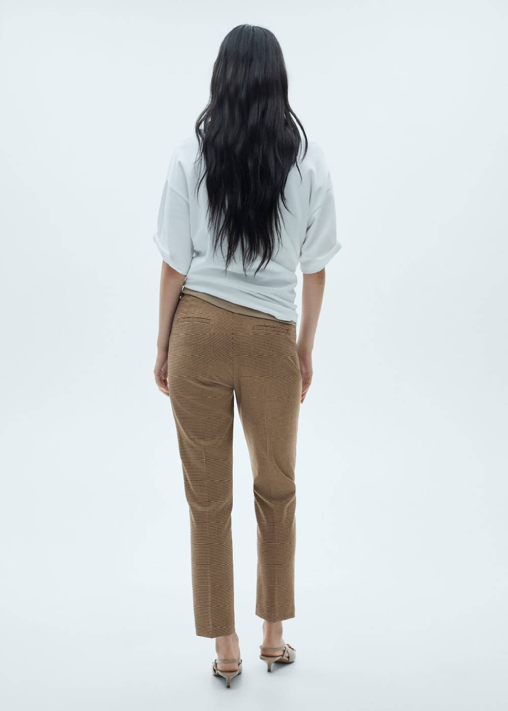 Mango Skinny Hose Mit Mittelhohem Bund