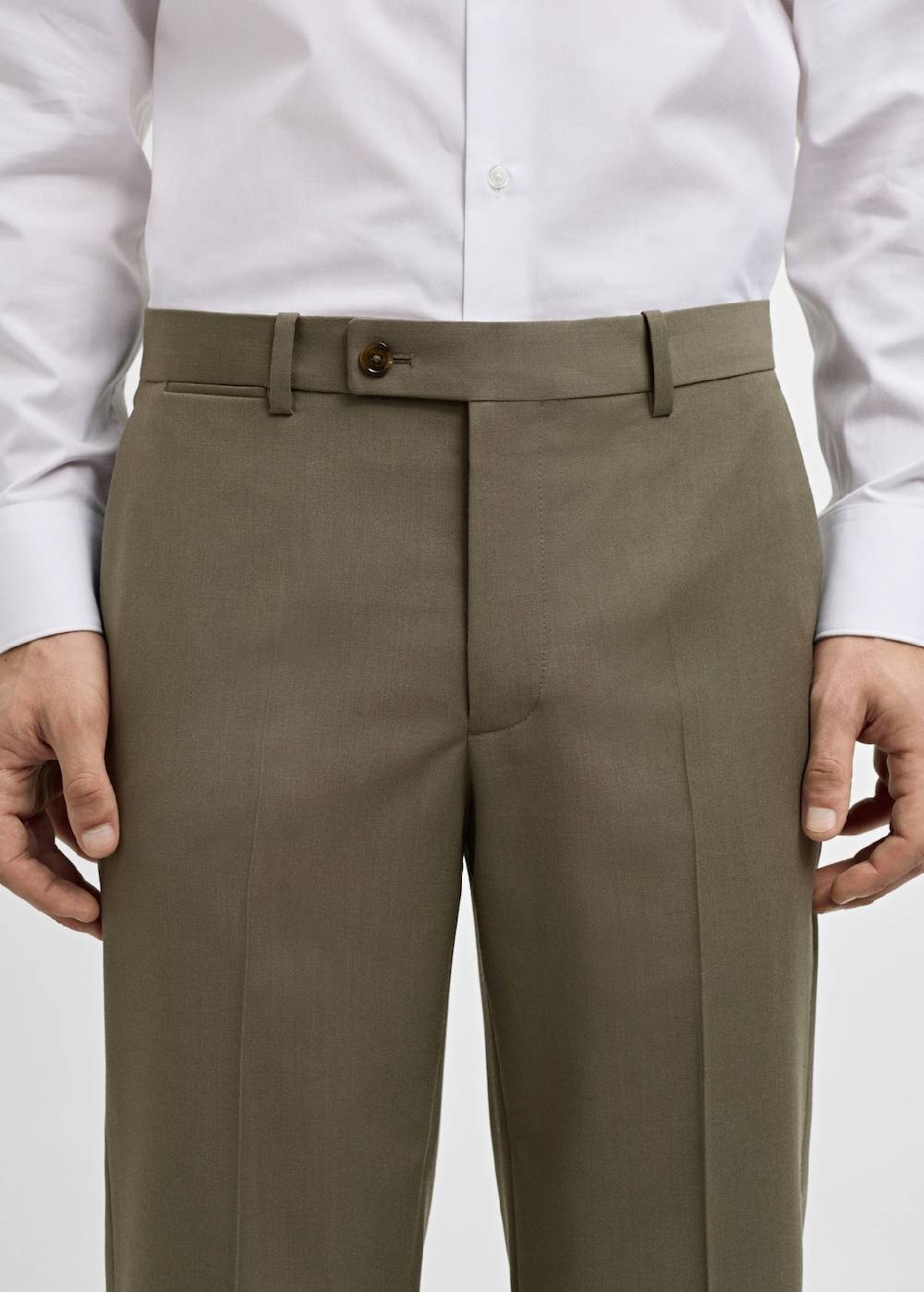 Mango Slim-Fit-Anzughose Aus 100 % Schurwolle