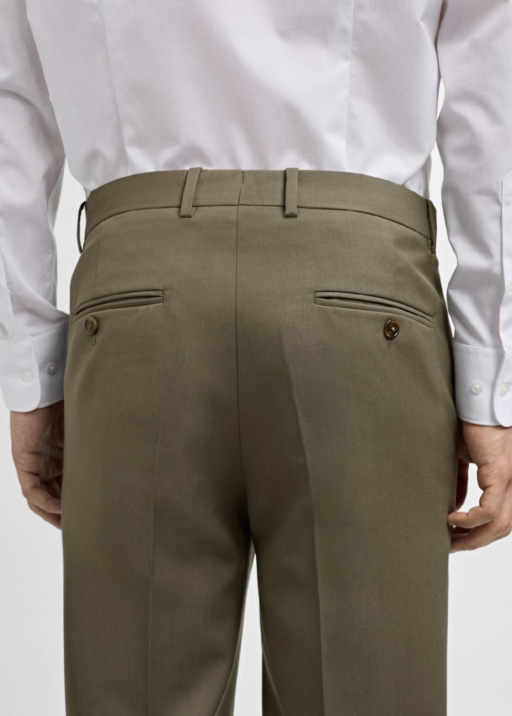 Mango Slim-Fit-Anzughose Aus 100 % Schurwolle