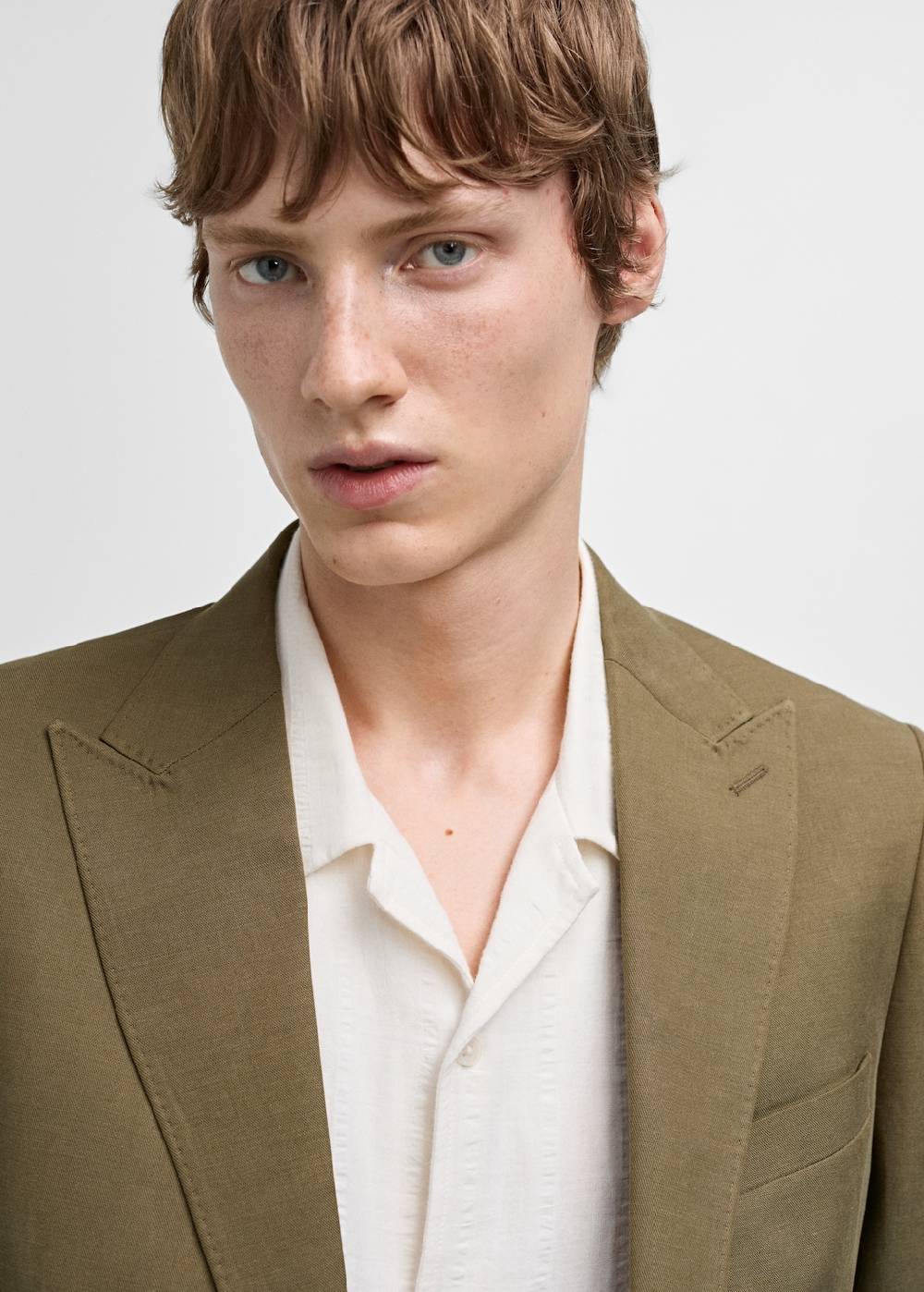 Mango Slim-Fit-Anzugjacke Aus Tencel-Mischung