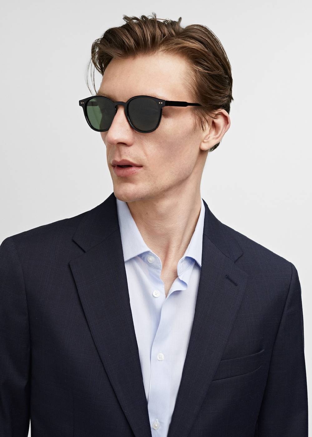 Mango Slim Fit-Anzugsakko Aus Stretchbaumwolle