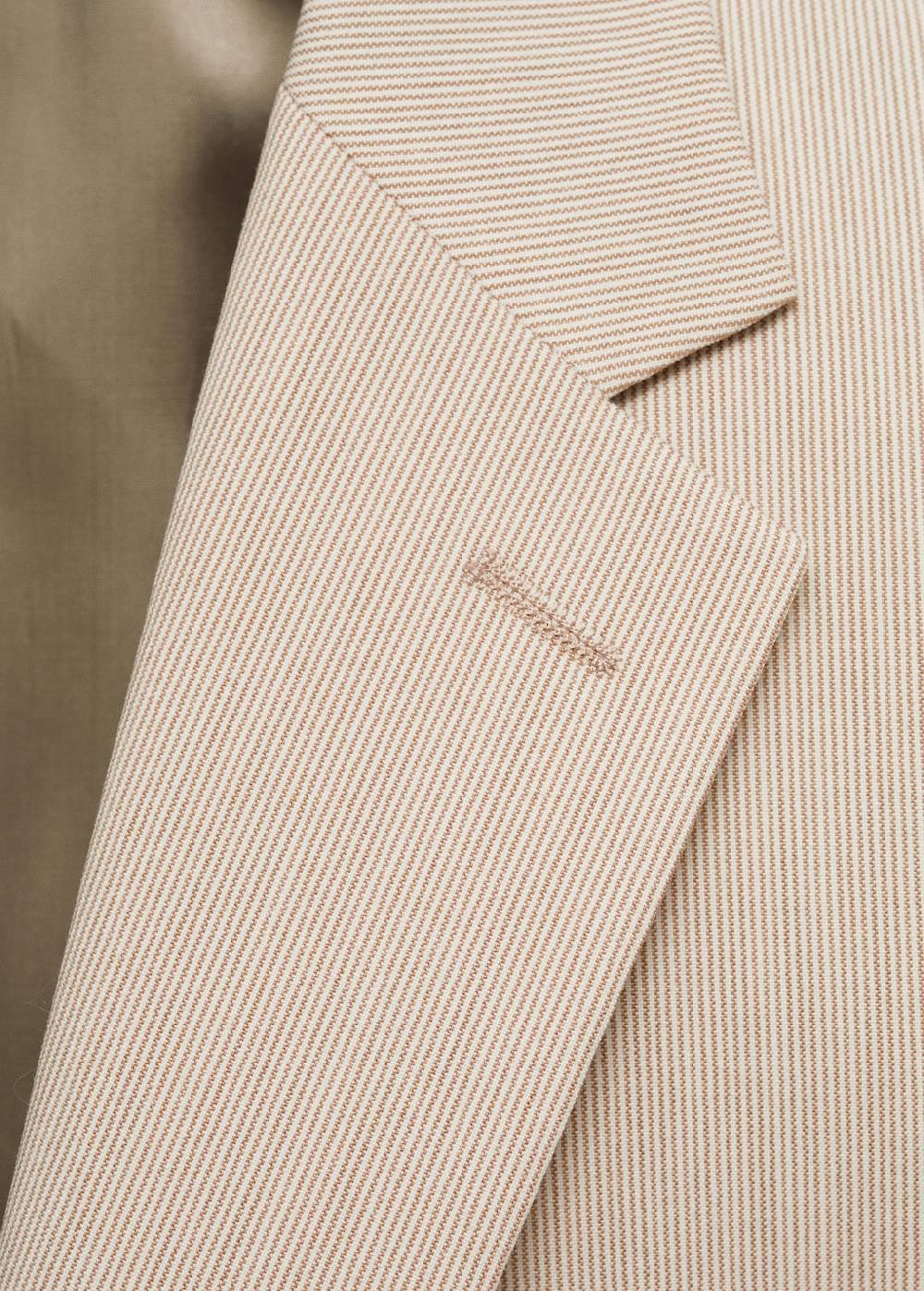 Mango Slim Fit-Anzugsakko Aus Stretchbaumwolle