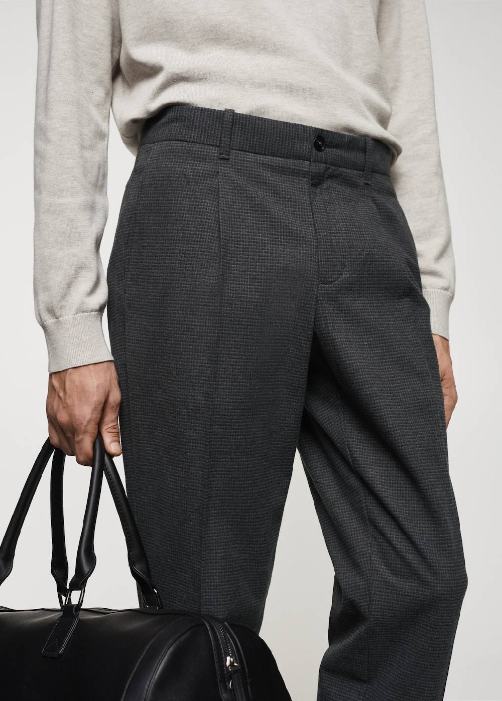 Mango Slim Fit-Baumwollhose