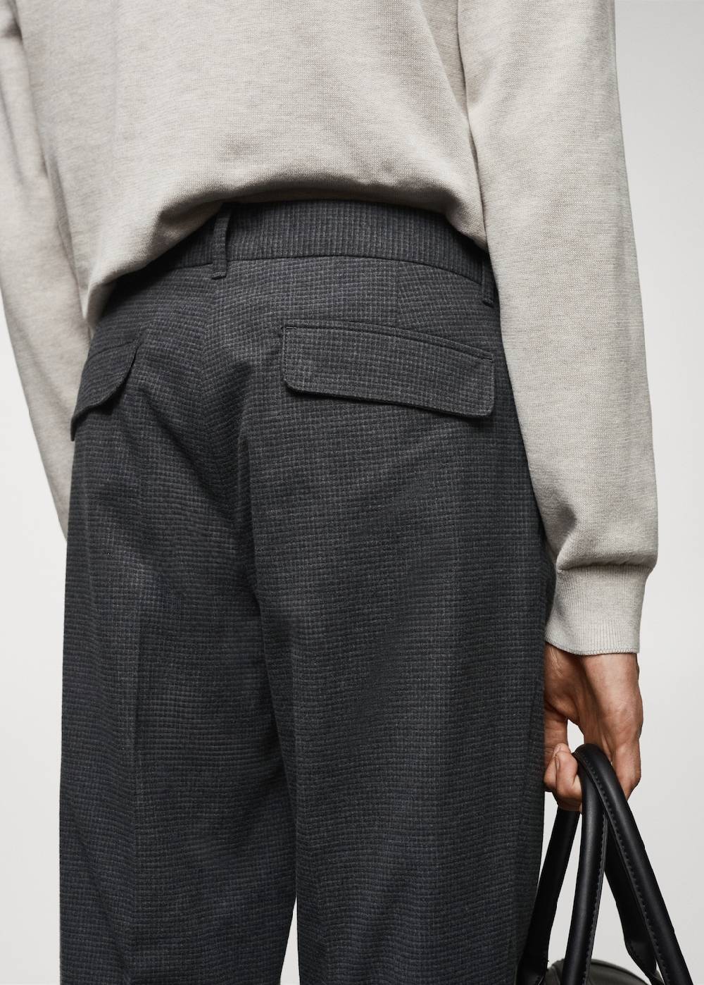 Mango Slim Fit-Baumwollhose