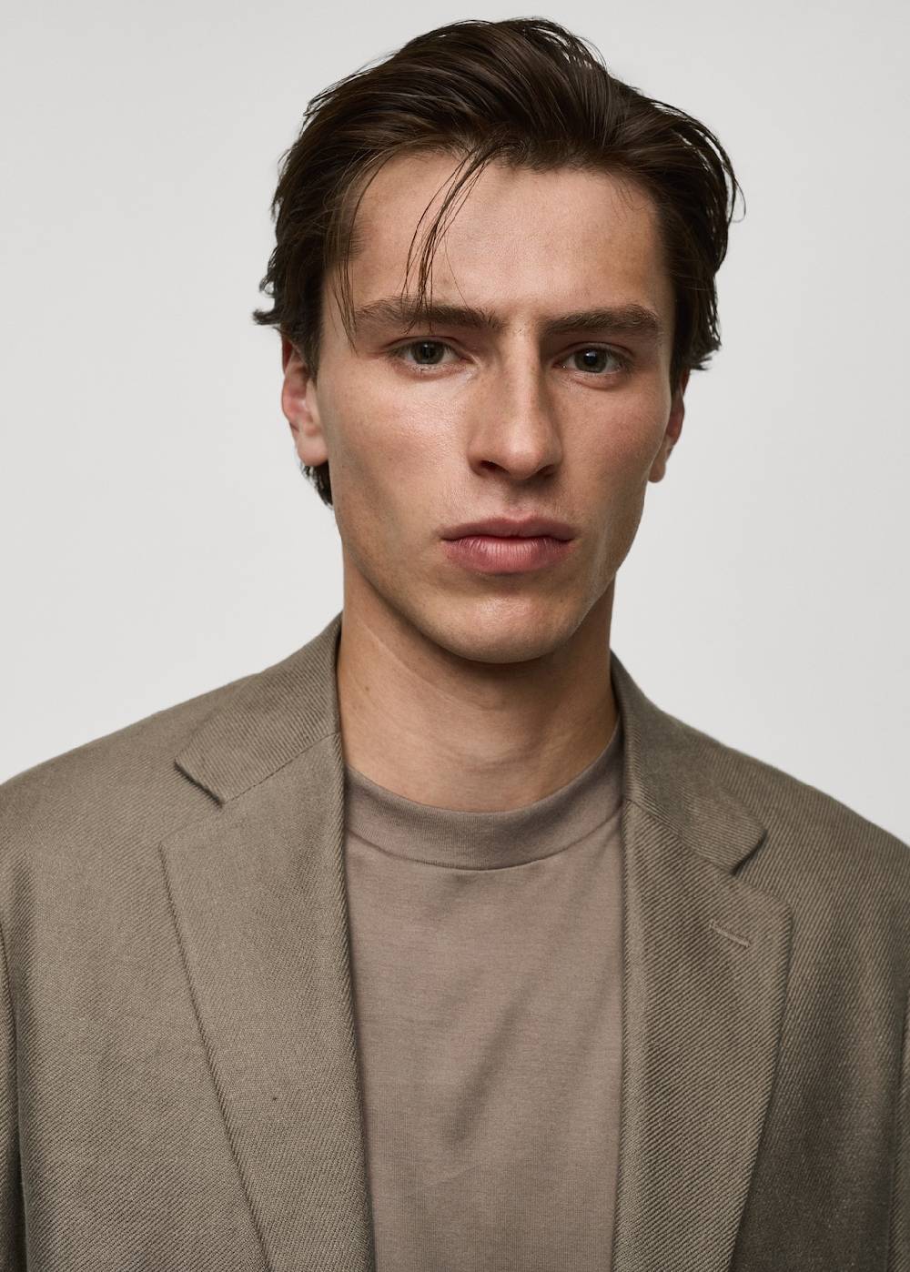 Mango Slim Fit-Blazer Aus 100 % Leinen