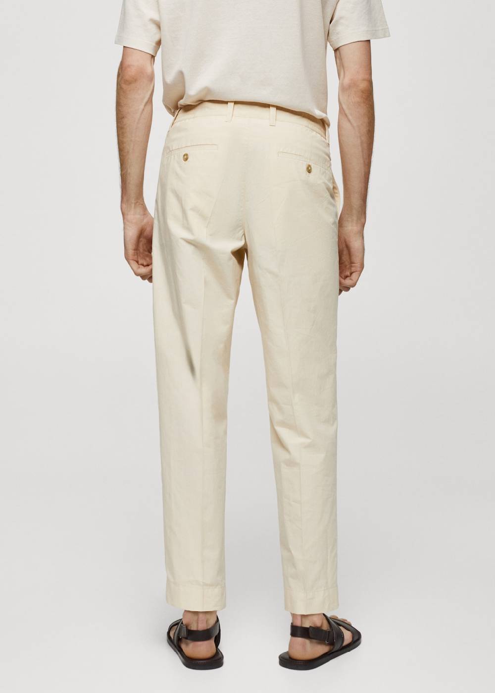 Mango Slim-Fit-Hose Aus 100 % Baumwolle