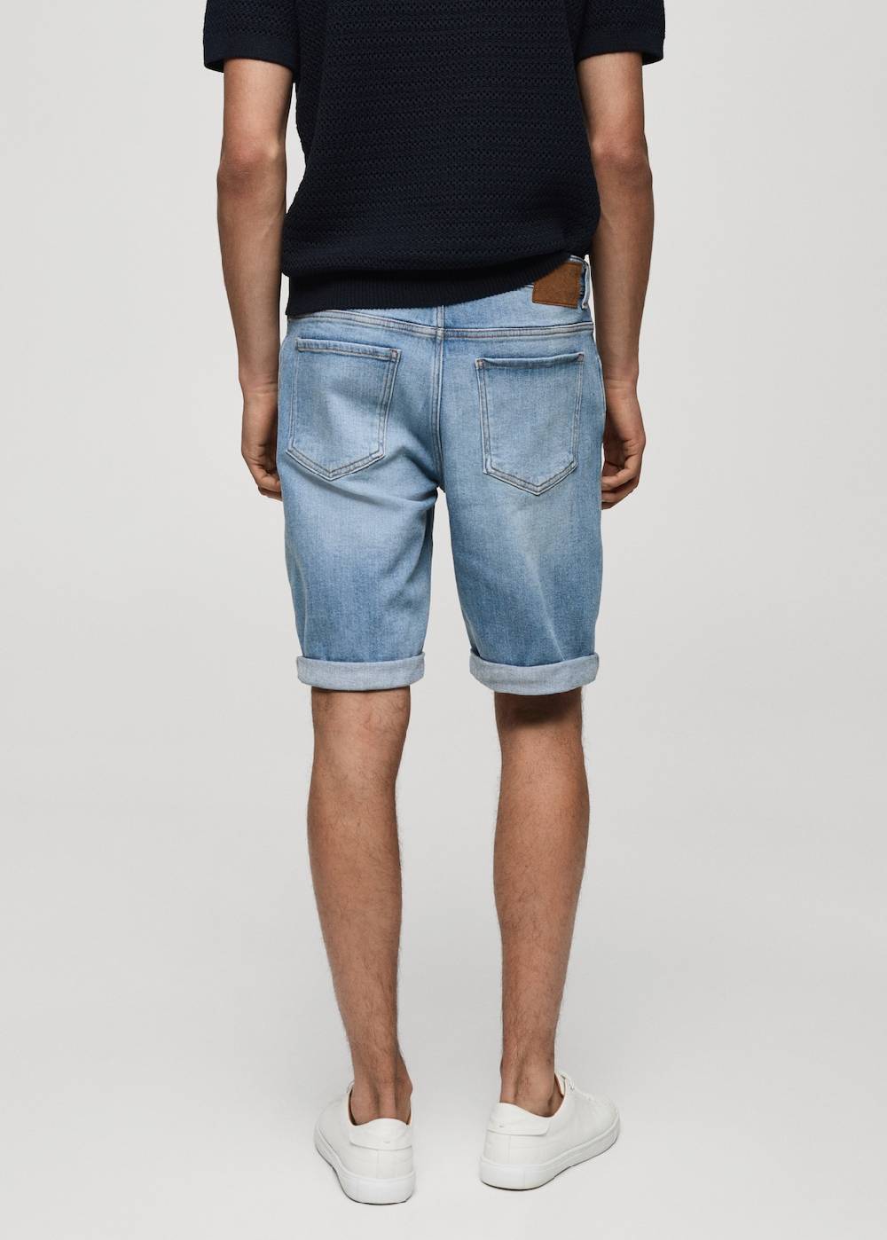 Mango Slim Fit-Jeans-Bermudashorts