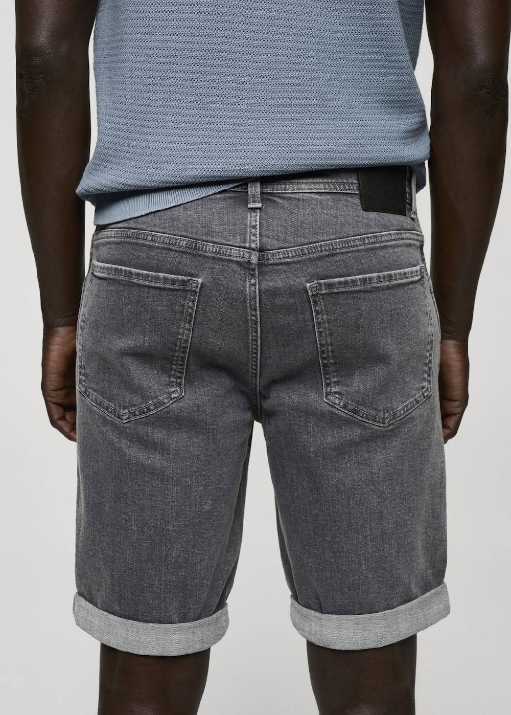 Mango Slim Fit-Jeans-Bermudashorts